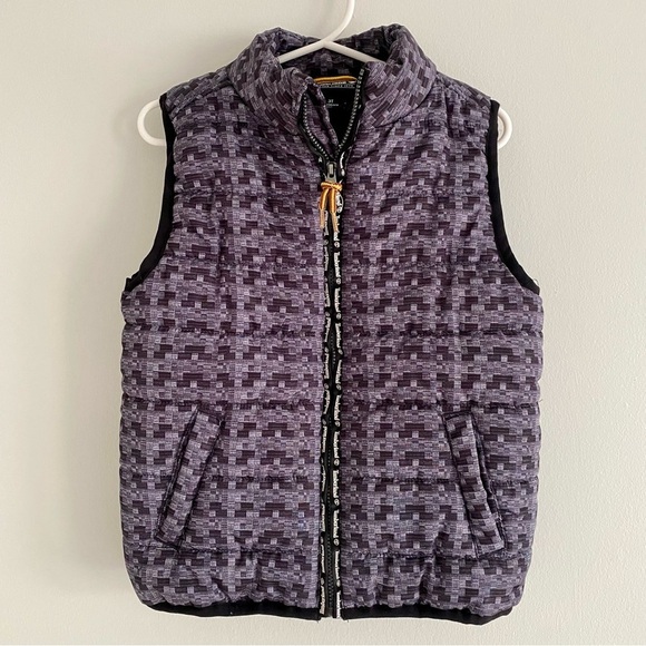 Timberland Other - Timberland Charcoal Patterned Toddler Puffer Vest